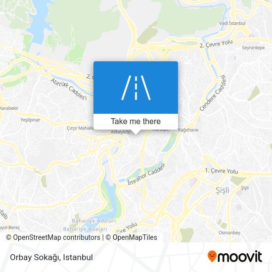 Orbay Sokağı map
