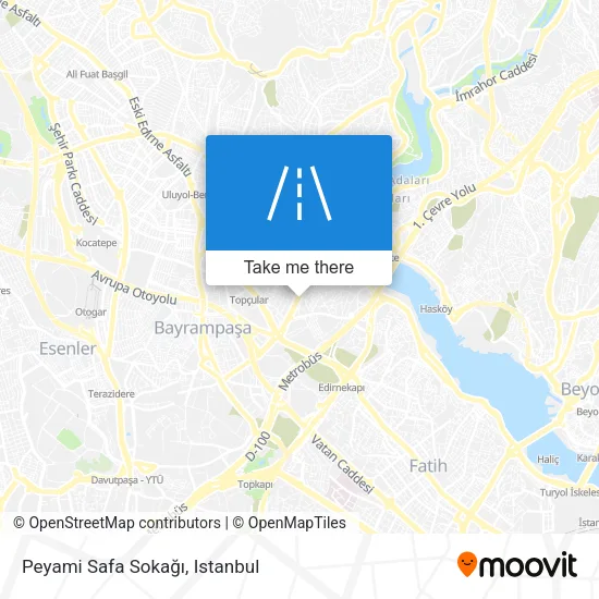 Peyami Safa Sokağı map