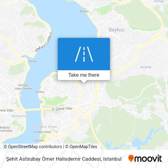 Şehit Astsubay Ömer Halisdemir Caddesi map