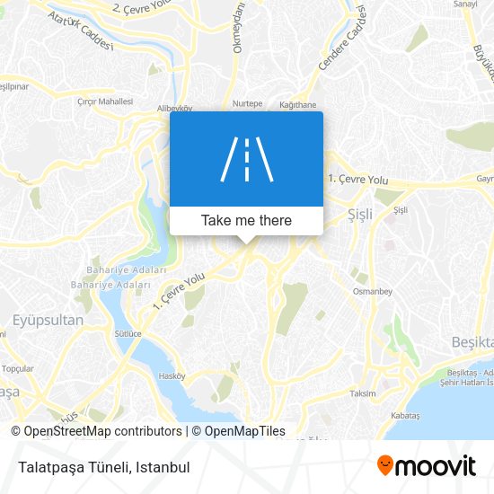 Talatpaşa Tüneli map