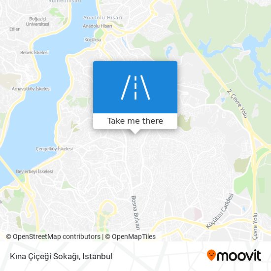 Kına Çiçeği Sokağı map