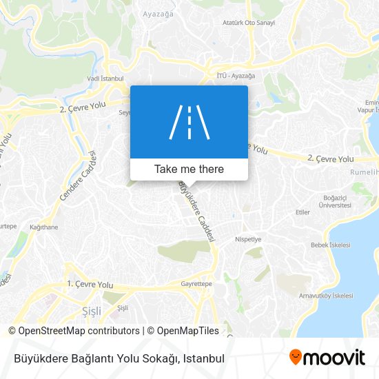 Büyükdere Bağlantı Yolu Sokağı map