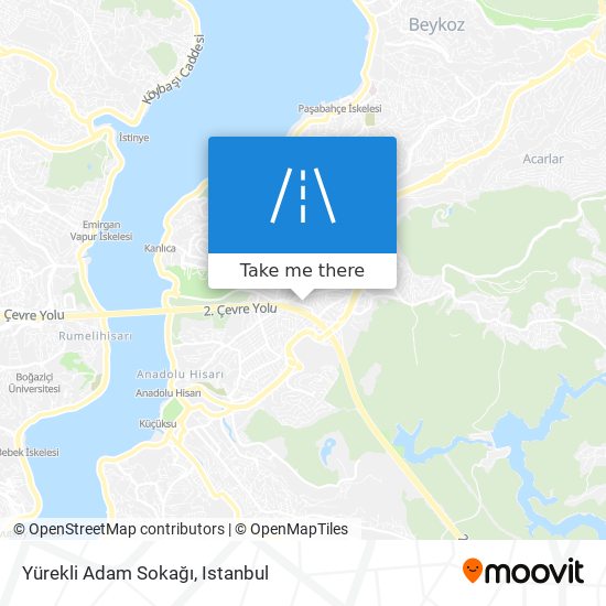 Yürekli Adam Sokağı map