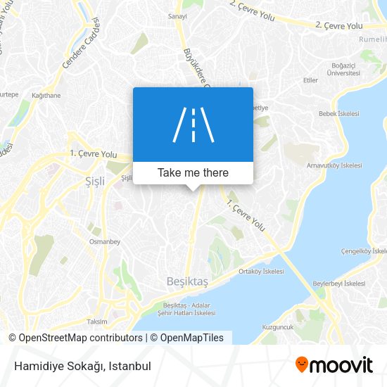 Hamidiye Sokağı map