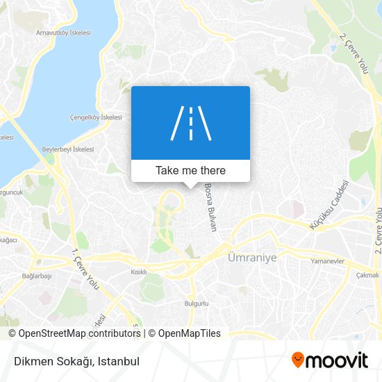 Dikmen Sokağı map