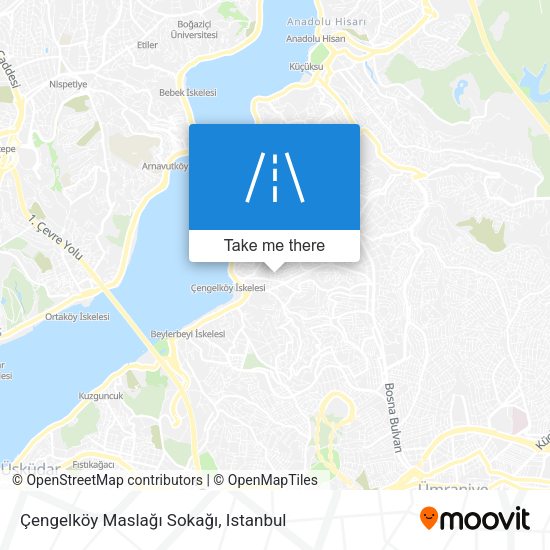 Çengelköy Maslağı Sokağı map