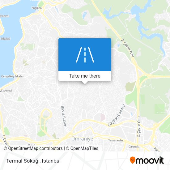 Termal Sokağı map