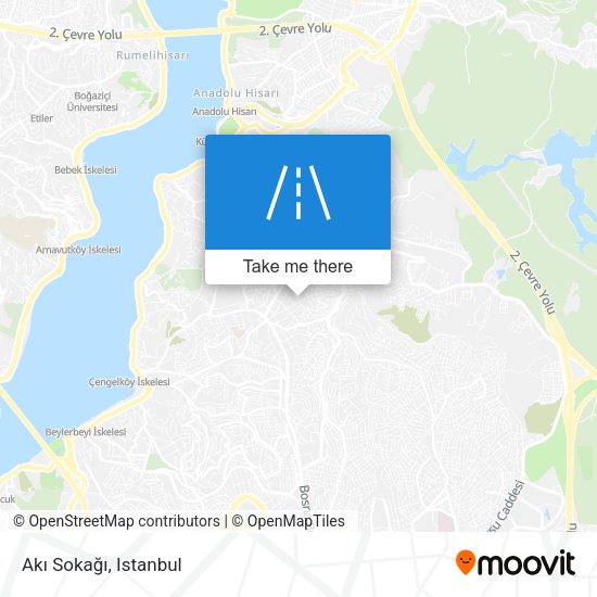 Akı Sokağı map