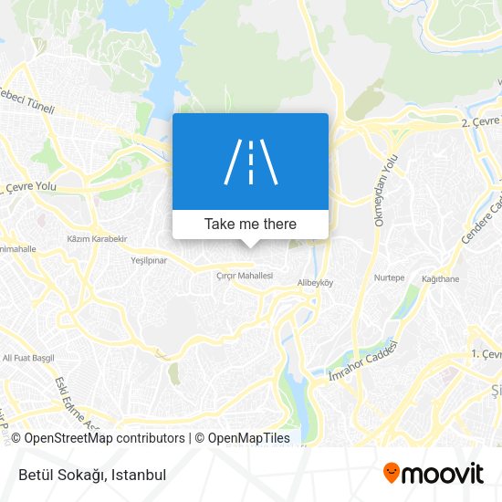 Betül Sokağı map