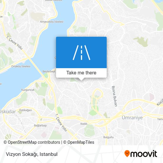 Vizyon Sokağı map