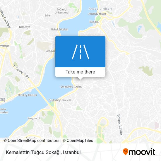 Kemalettin Tuğcu Sokağı map