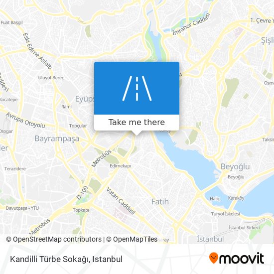 Kandilli Türbe Sokağı map