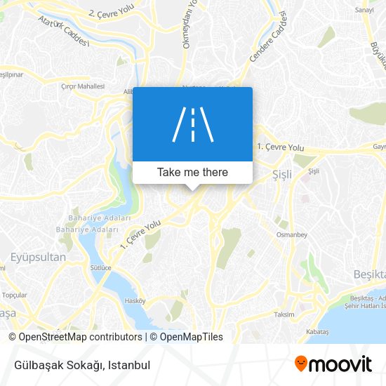 Gülbaşak Sokağı map