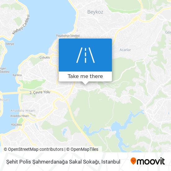 Şehit Polis Şahmerdanağa Sakal Sokağı map