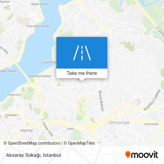 Aksaray Sokağı map