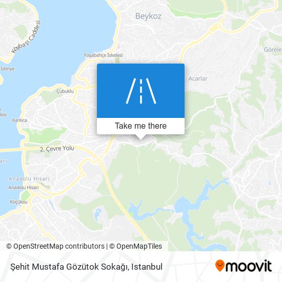 Şehit Mustafa Gözütok Sokağı map