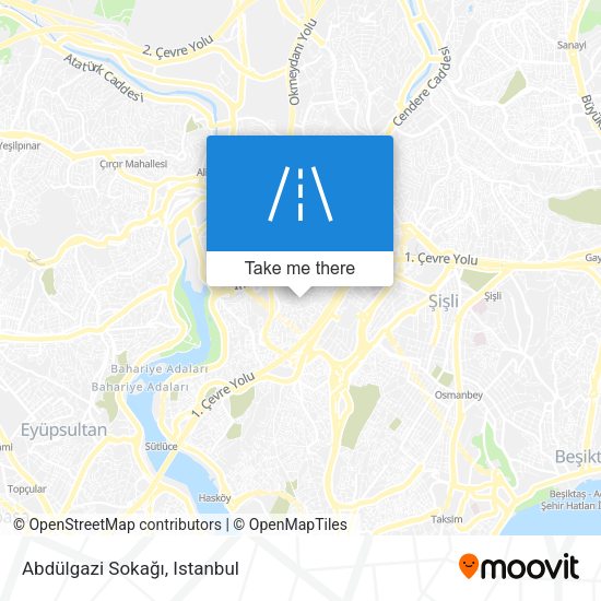 Abdülgazi Sokağı map