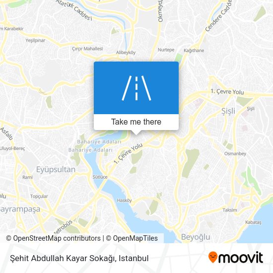 Şehit Abdullah Kayar Sokağı map