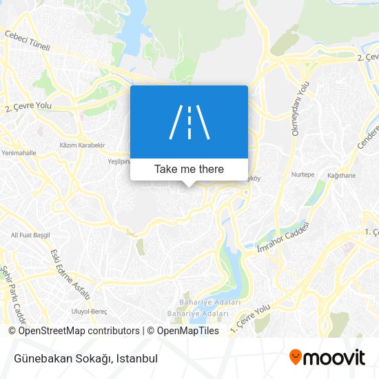 Günebakan Sokağı map