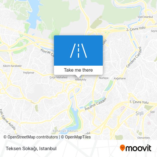 Teksen Sokağı map