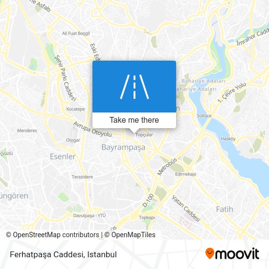 Ferhatpaşa Caddesi map
