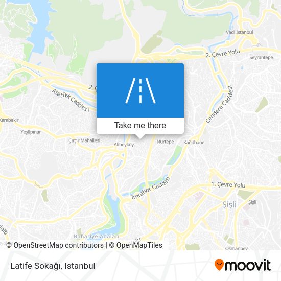 Latife Sokağı map