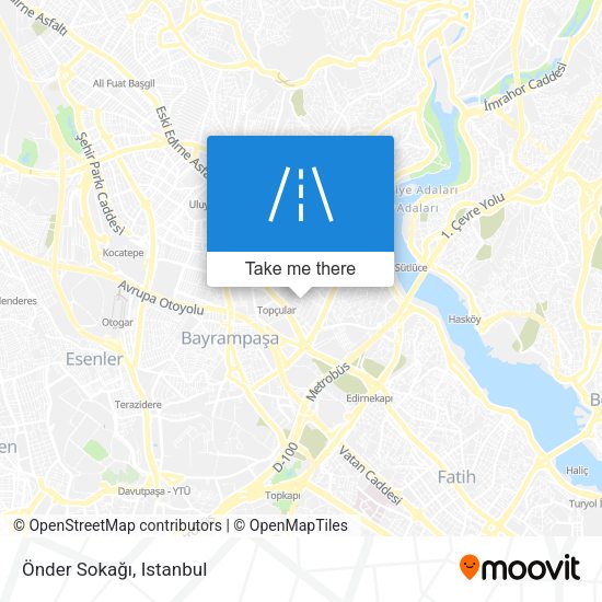 Önder Sokağı map
