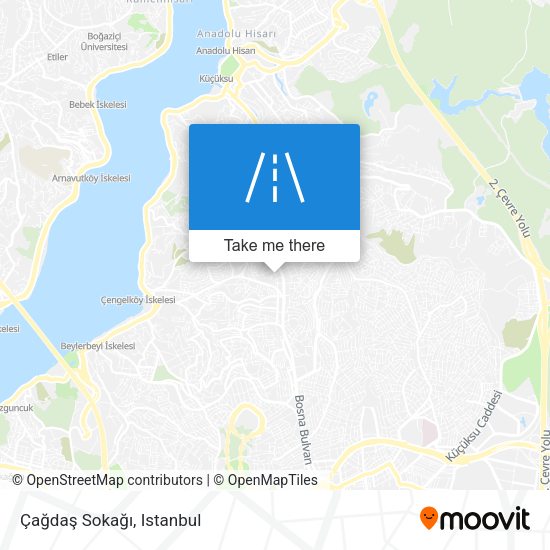 Çağdaş Sokağı map