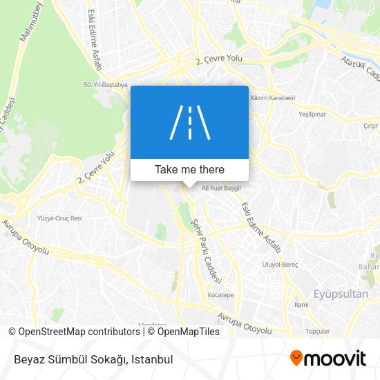 Beyaz Sümbül Sokağı map