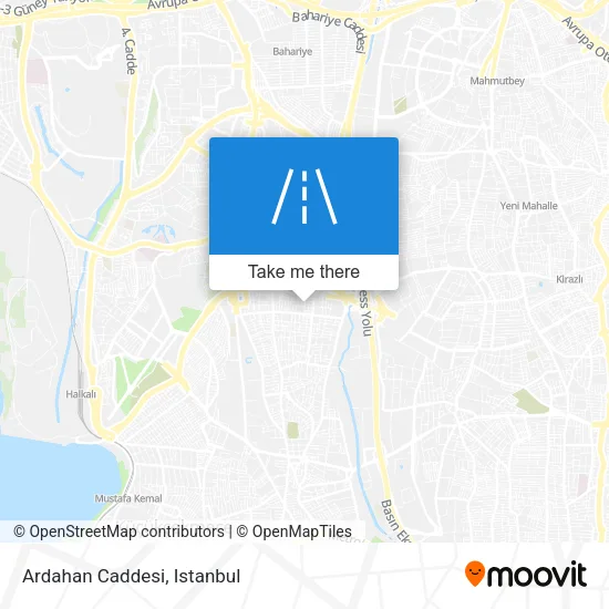 Ardahan Caddesi map