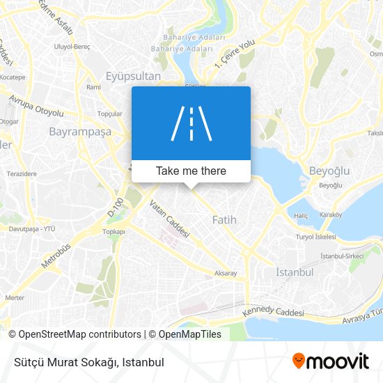 Sütçü Murat Sokağı map