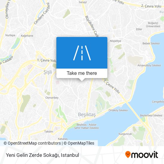 Yeni Gelin Zerde Sokağı map