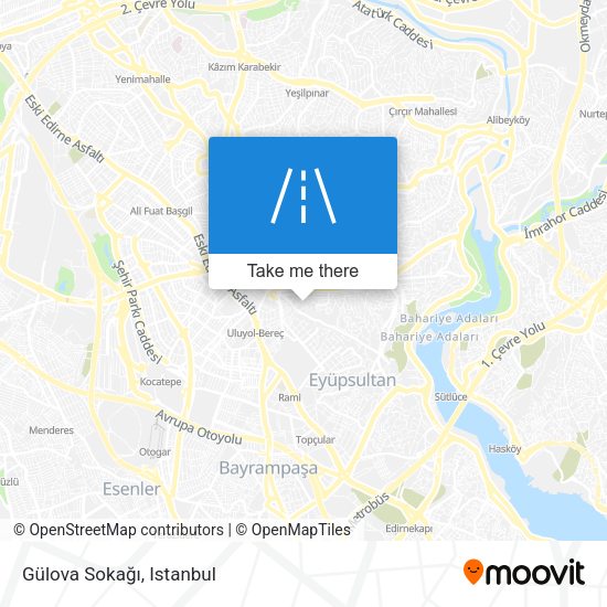 Gülova Sokağı map