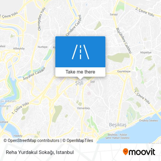 Reha Yurdakul Sokağı map