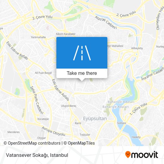 Vatansever Sokağı map