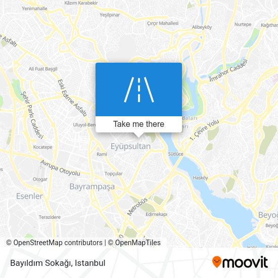 Bayıldım Sokağı map