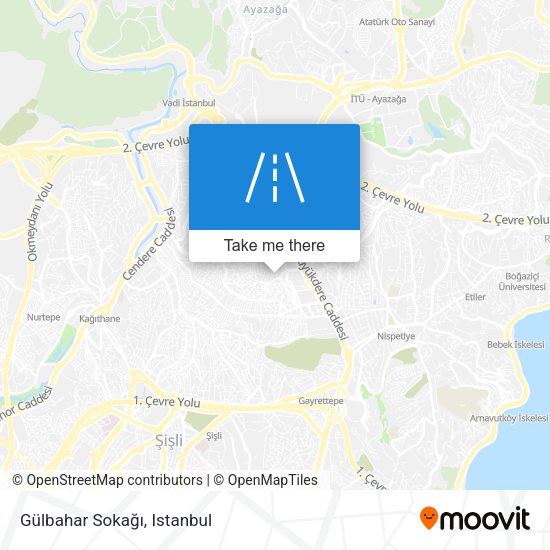 Gülbahar Sokağı map