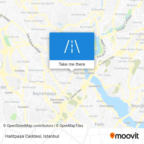 Halitpaşa Caddesi map