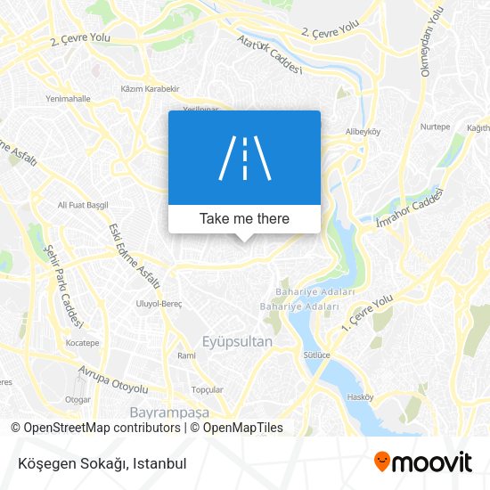 Köşegen Sokağı map
