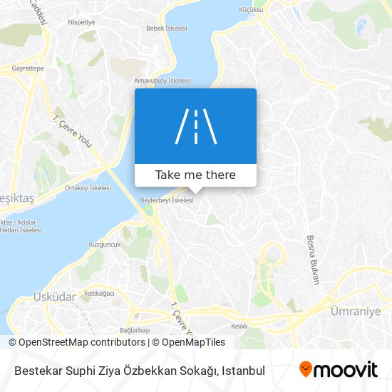 Bestekar Suphi Ziya Özbekkan Sokağı map