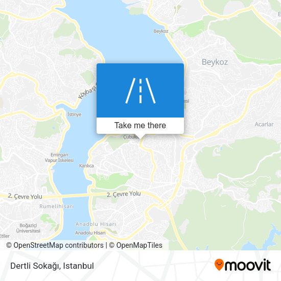 Dertli Sokağı map