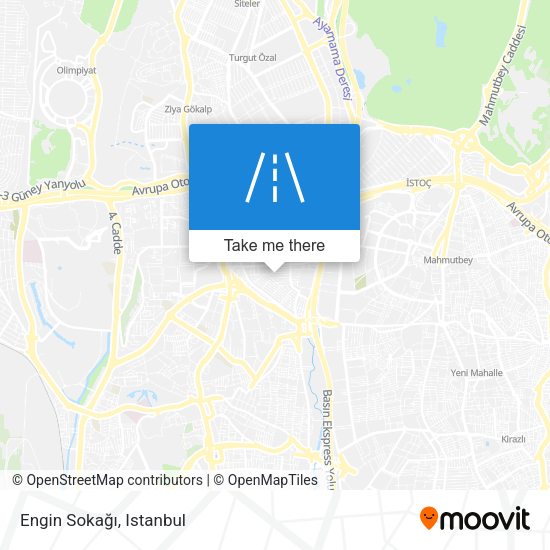 Engin Sokağı map