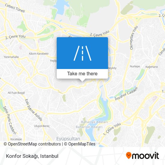 Konfor Sokağı map