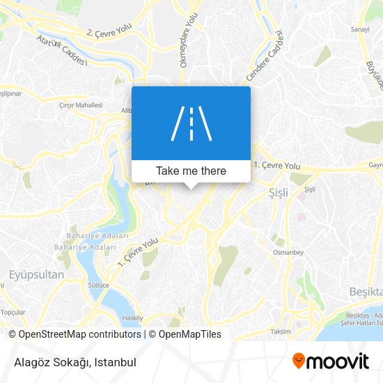 Alagöz Sokağı map