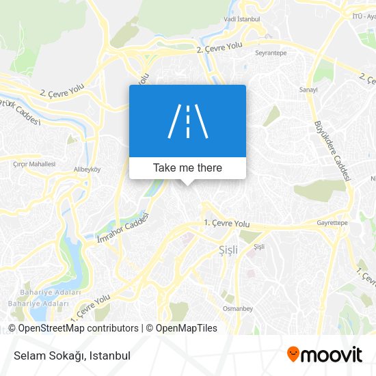 Selam Sokağı map