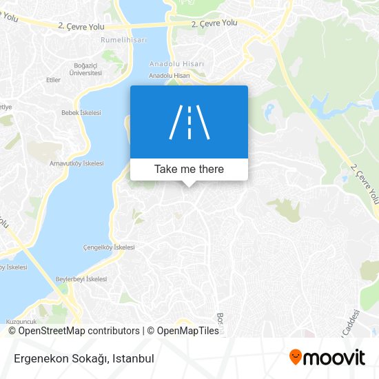 Ergenekon Sokağı map