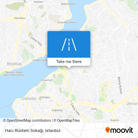 Hacı Rüstem Sokağı map