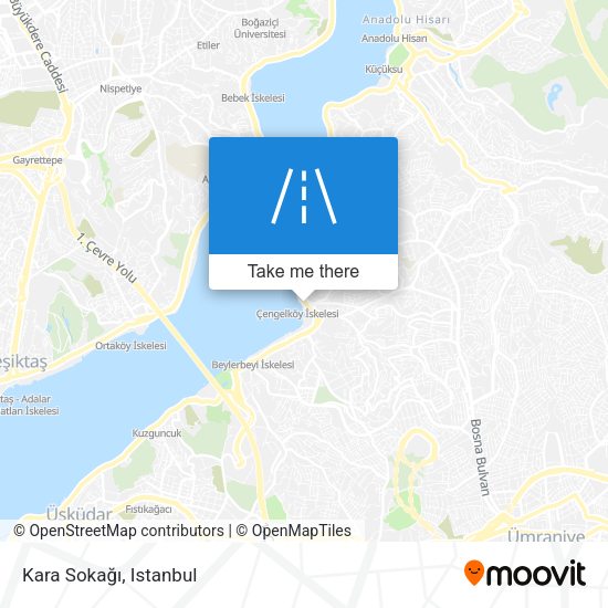 Kara Sokağı map