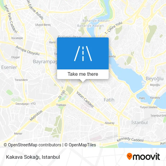 Kakava Sokağı map