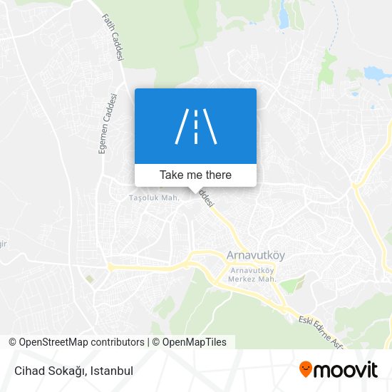 Cihad Sokağı map